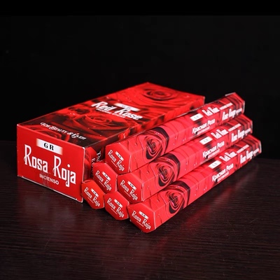 Incense Sticks Red Rose one box