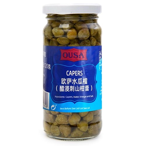 西班牙原装进口欧萨水瓜榴柳醋浸刺山柑檑 Capers 酸豆角西餐