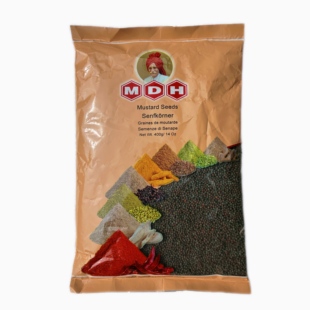 Indian Food MDH Black mustard seeds 黑芥籽 400g