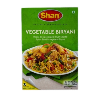 SHAN VEGETABLE BIRYANI 45g巴基斯坦蔬菜炒饭玛萨拉MASALA