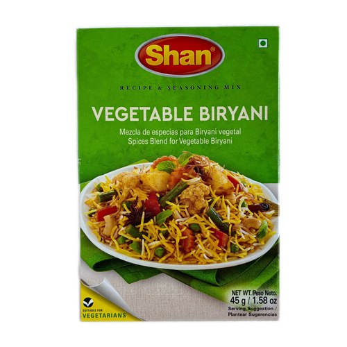 SHAN VEGETABLE BIRYANI 45g巴基斯坦蔬菜炒饭玛萨拉MASALA