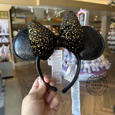 特价上海迪士尼乐园米妮蝴蝶结发箍头箍游园发箍拍照发箍