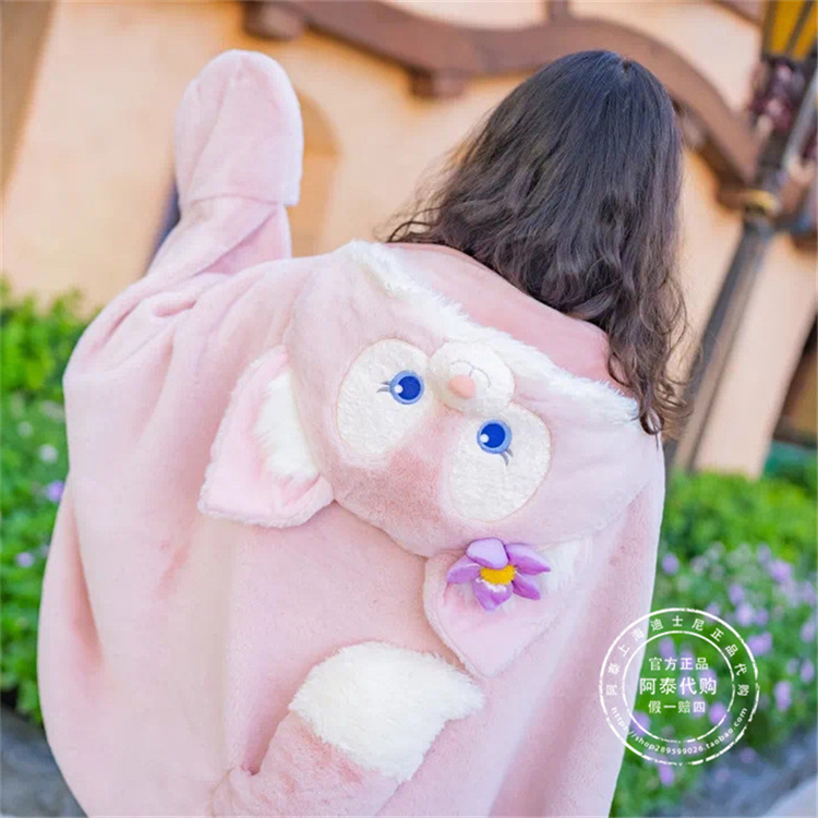 迪士尼四季披肩法兰绒玲娜贝儿毯