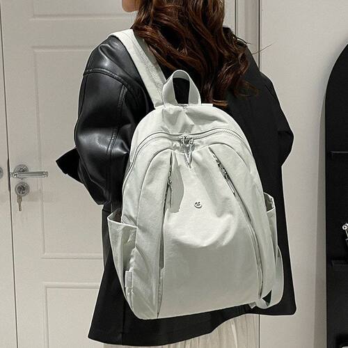 Colorful Fox跨境休闲百搭上学旅行轻便大容量防泼水男女双肩包