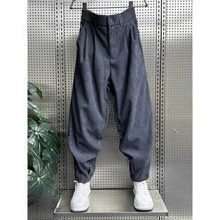 春秋痞帅灯芯绒休闲哈伦束脚裤 Home 自留款 牛货品质 男潮 Daily