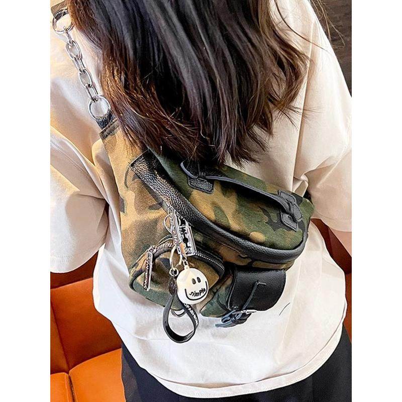 香港袋2025新时尚肩斜挎包女士大容量运动迷彩自行车包胸包腰包,箱包皮具/热销女包/男包,胸包,淘宝优惠券,粉丝福利购,淘宝优惠卷