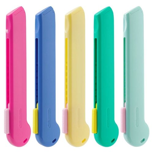 日本PLUS普乐士美工刀学生小号办公家庭用开箱包裹拆快递裁纸刀