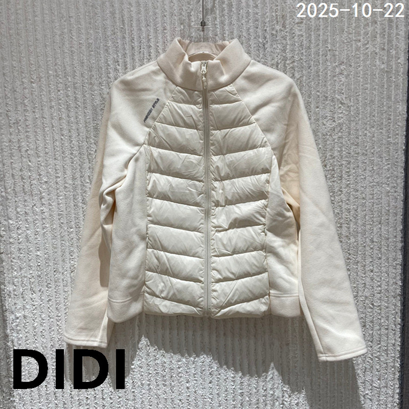 欧洲站2025冬季新款立领拉链羽绒服