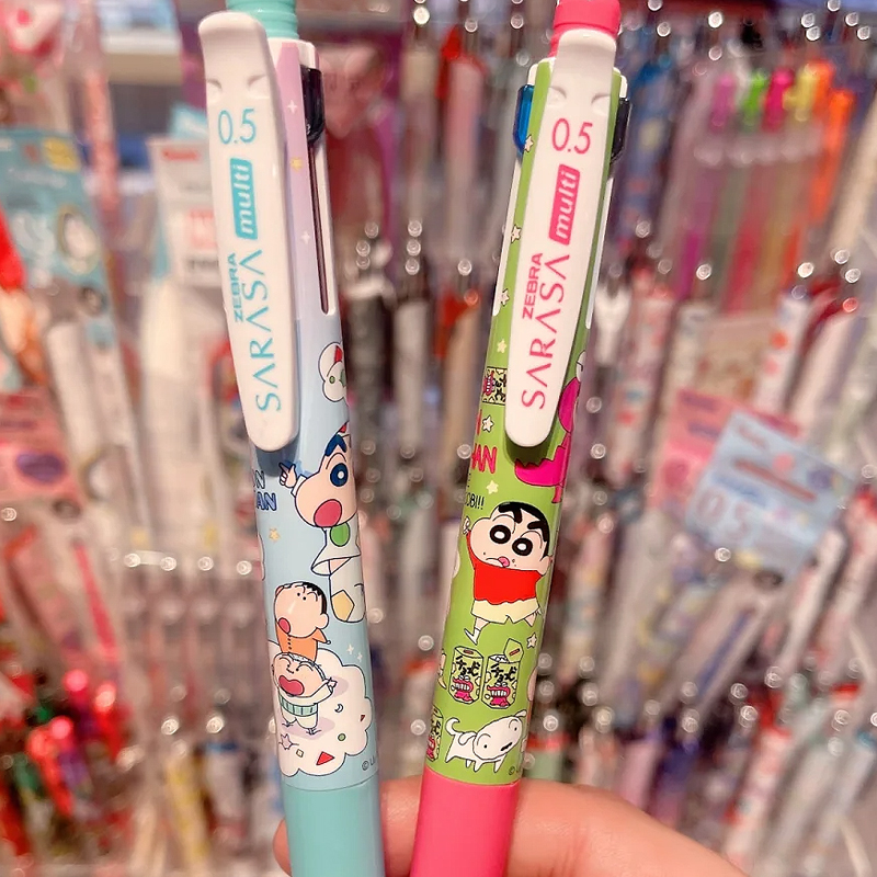 斑马蜡笔小新限定多功能笔4+1