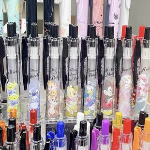 ZEBRA斑马迪士尼公主限定中性笔JJ15刷题考试用黑色水笔限量版0.5