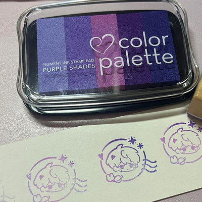 Tsukineko月猫渐变印台拼色5色