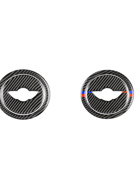 适用宝马MINIR底盘方向盘碳纤维内装饰配件贴纸CooperR55R56R60