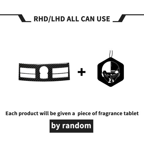 适用于06-09款日产尼桑350z导航系统控制按键框内饰装碳纤维贴纸