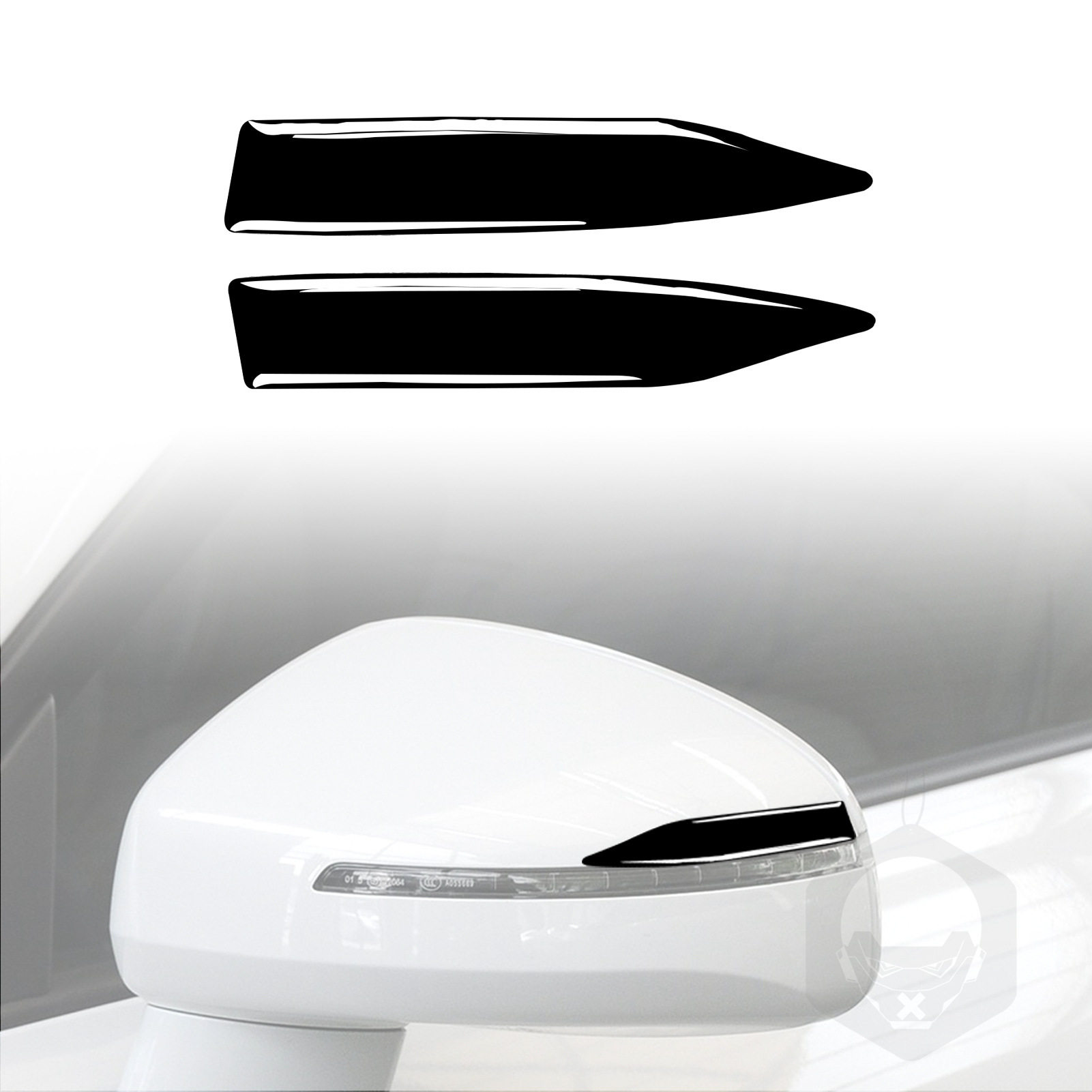 适用于奥迪TT通用款后视镜防撞贴钢琴黑亮黑汽车内饰改装装饰配件,电动车/配件/交通工具,更多电动车零/配件,淘宝优惠券,粉丝福利购,淘宝优惠卷