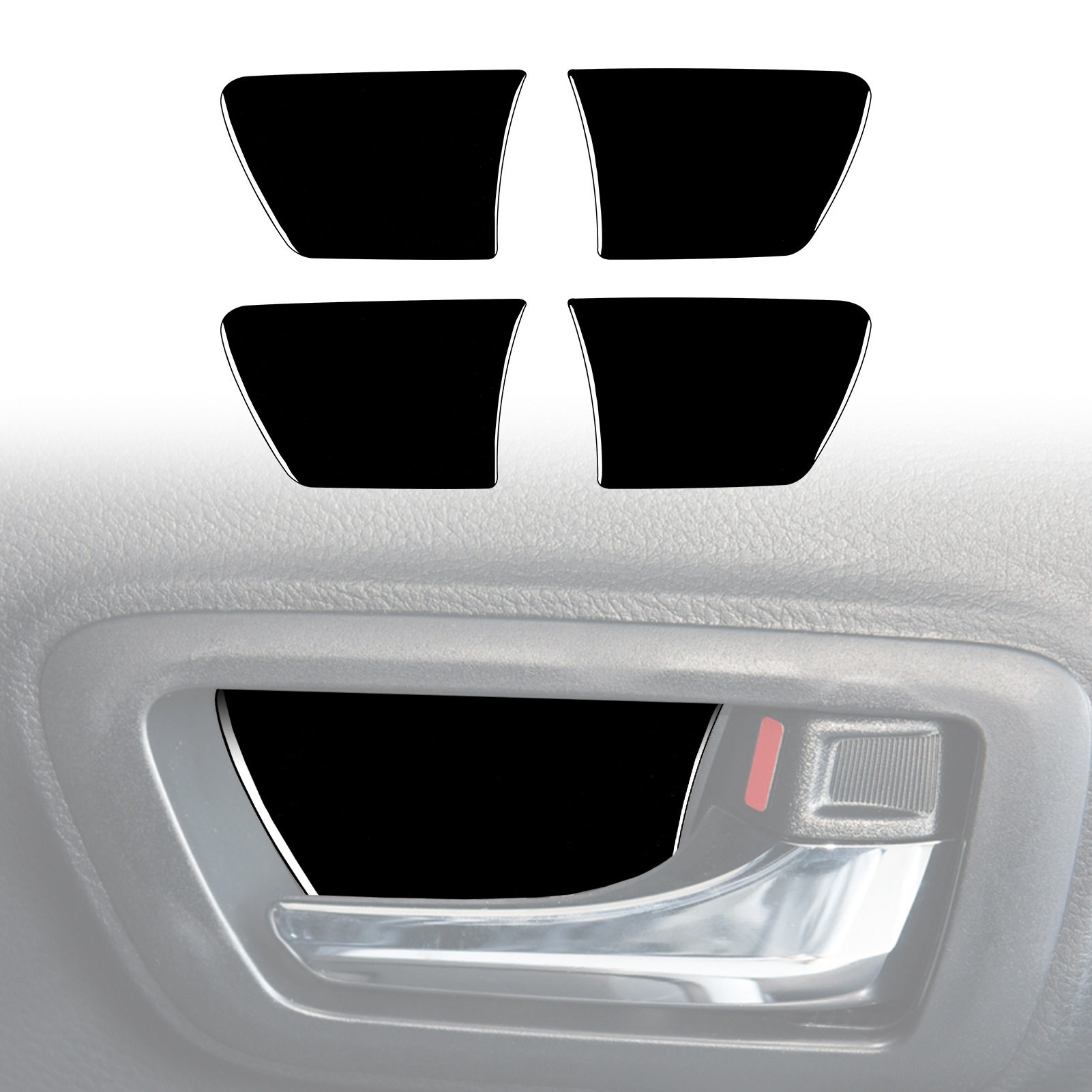 适用于15-20丰田塔库玛车内门碗贴钢琴黑 亮黑汽车内饰改装配件,电动车/配件/交通工具,更多电动车零/配件,淘宝优惠券,粉丝福利购,淘宝优惠卷