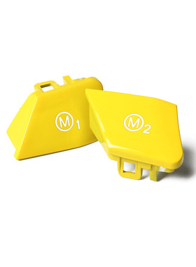 适用于宝马方向盘M1M2M模式切换丁字库按键更换帽按钮盖黄色按键