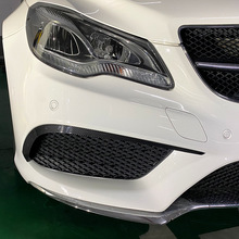 适用奔驰E级轿跑 E Coupe C207 2013-2016 AMG Line前杠风刀改装