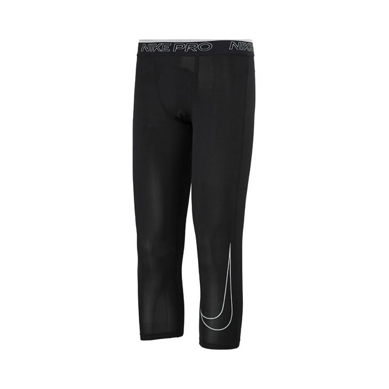 Nike PRO DRI-FIT跑步健身紧身训练中长七分速干运动长裤男女同款