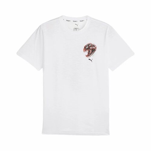 PUMA彪马男子运动训练健身印花短袖T恤 EMBLEM TEE 525099