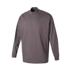 阿迪达斯卫衣男女2025款半高领纯棉透气百搭休闲套头衫正品IX1972