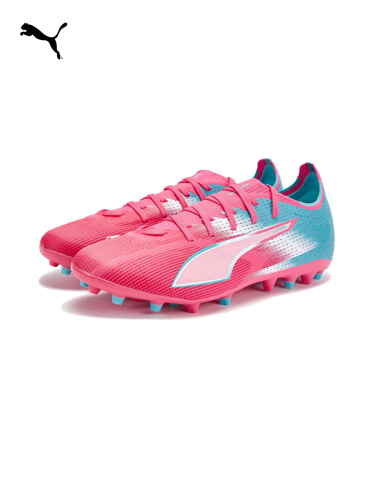 W1仓人造草坪足球鞋ULTRA 6 MG男女轻量短钉鞋108846彪马puma官方