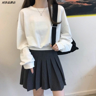 春秋洋气心机美背卫衣显瘦大码上衣服减龄设计感小众女装甜酷性感