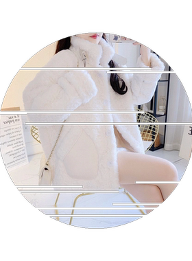 羊羔毛外套女2021新款秋冬短款