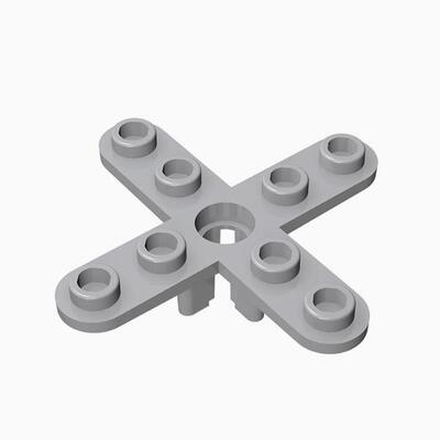 MOC 2479 小颗粒拼插积木散件中国国产基础配件 四页螺旋浆