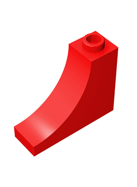 积木18653 拱形 1x3x2 倒置零件配件MOC定制DIY礼品玩具科教