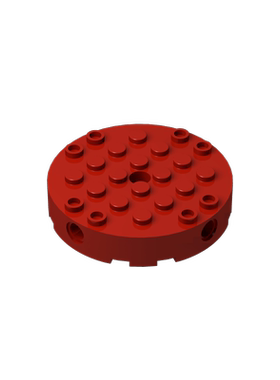 华志积木18897积木6x6圆形砖儿童益智玩具零件配件