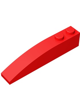 华志积木41762-42022积木1x6 弧形斜坡面砖玩具配件零件拼装拼插