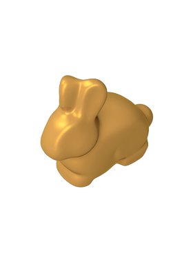 积木29685 小白兔零件配件MOC定制DIY礼品玩具科教