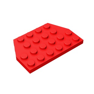 华志积木32059积木4x6楔形板玩具配件零件拼装拼插