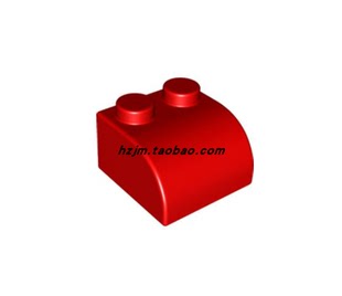 2x2带弧形顶部 MOC国产小颗粒积木玩具配件 50854 71727 华志积木