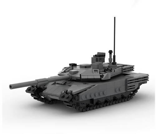 MOC1/45T-90M坦克积木零件
