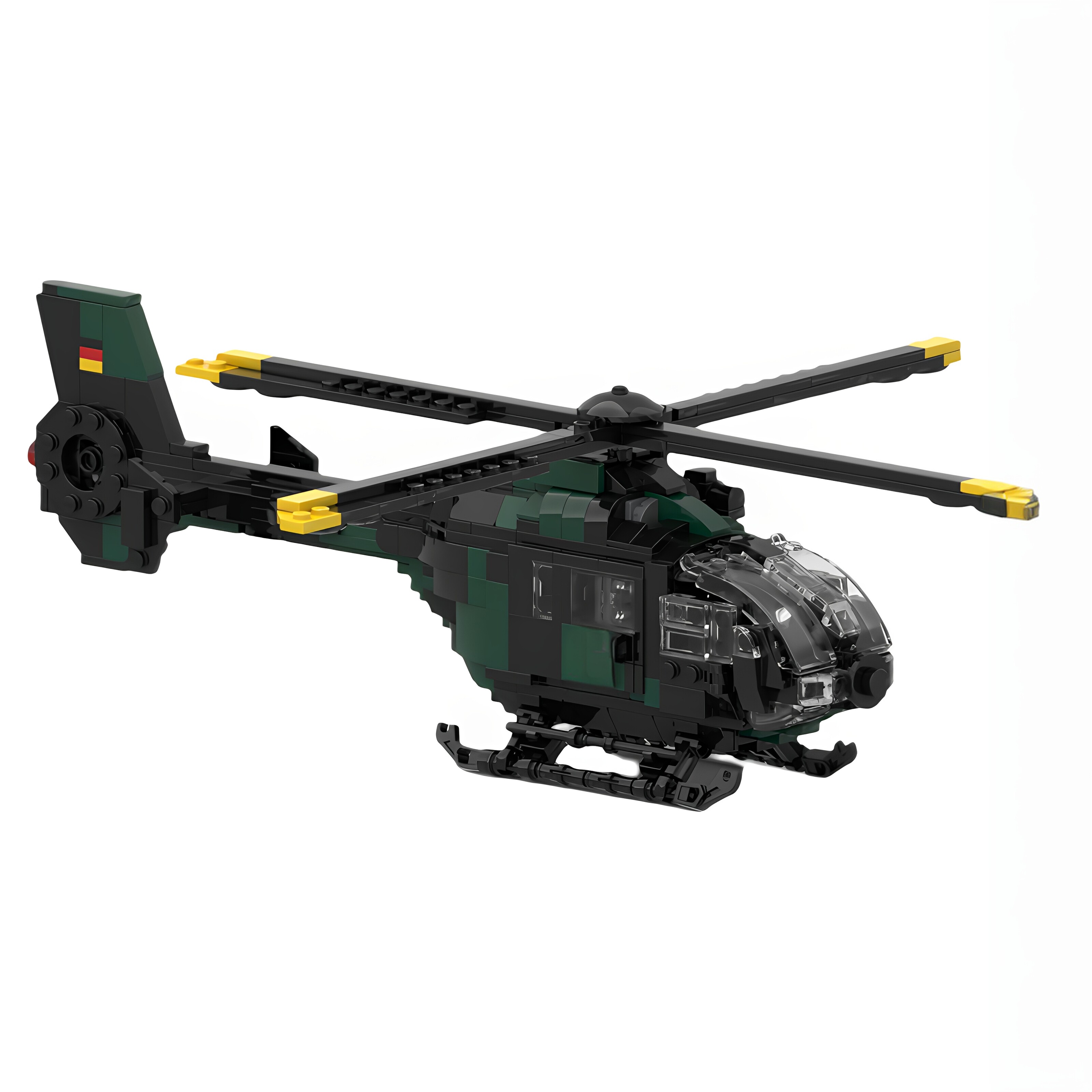现货小颗粒MOC-176643直升机积木