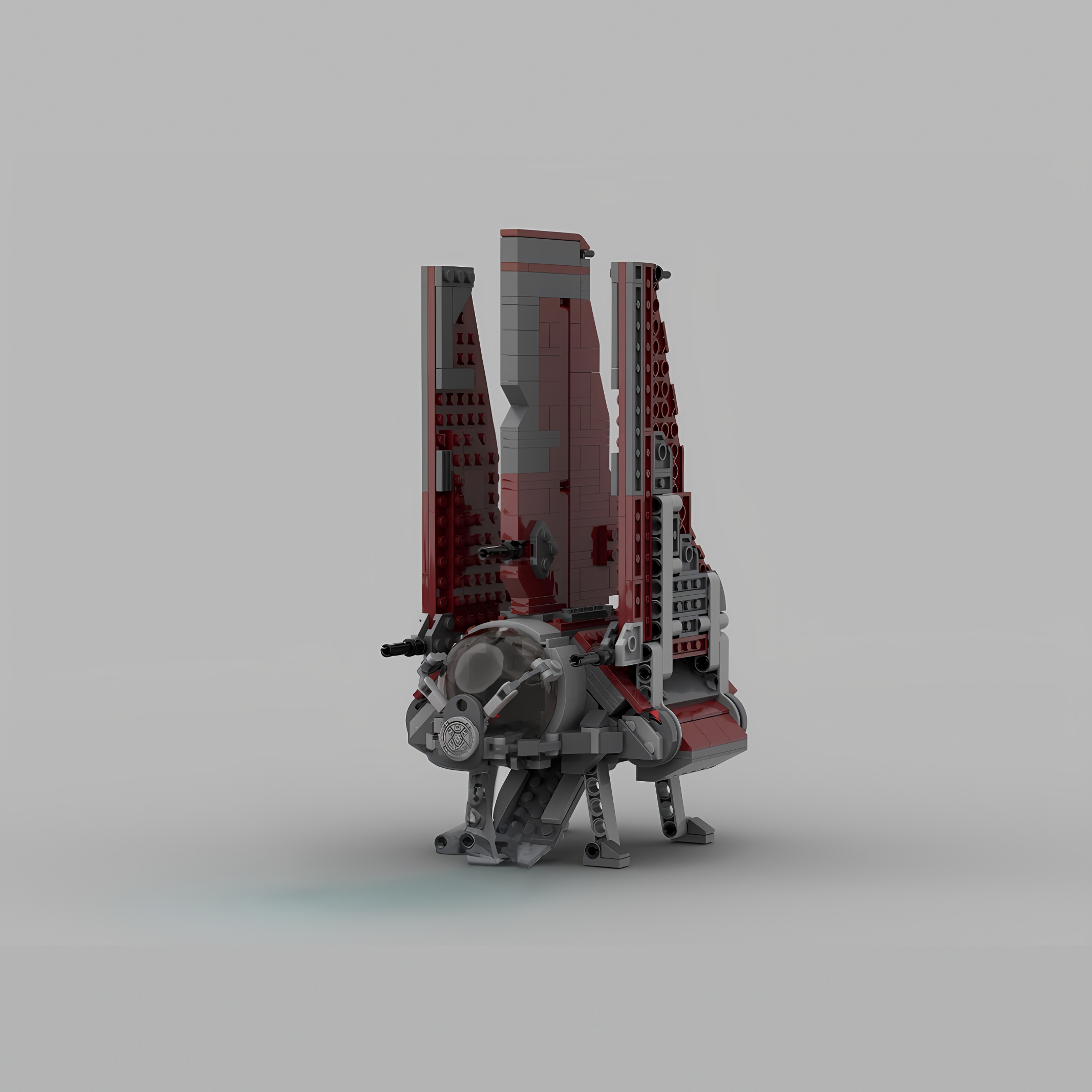 现货小颗粒MOC-159517小型穿梭机克隆战争积木益智玩具模型摆件