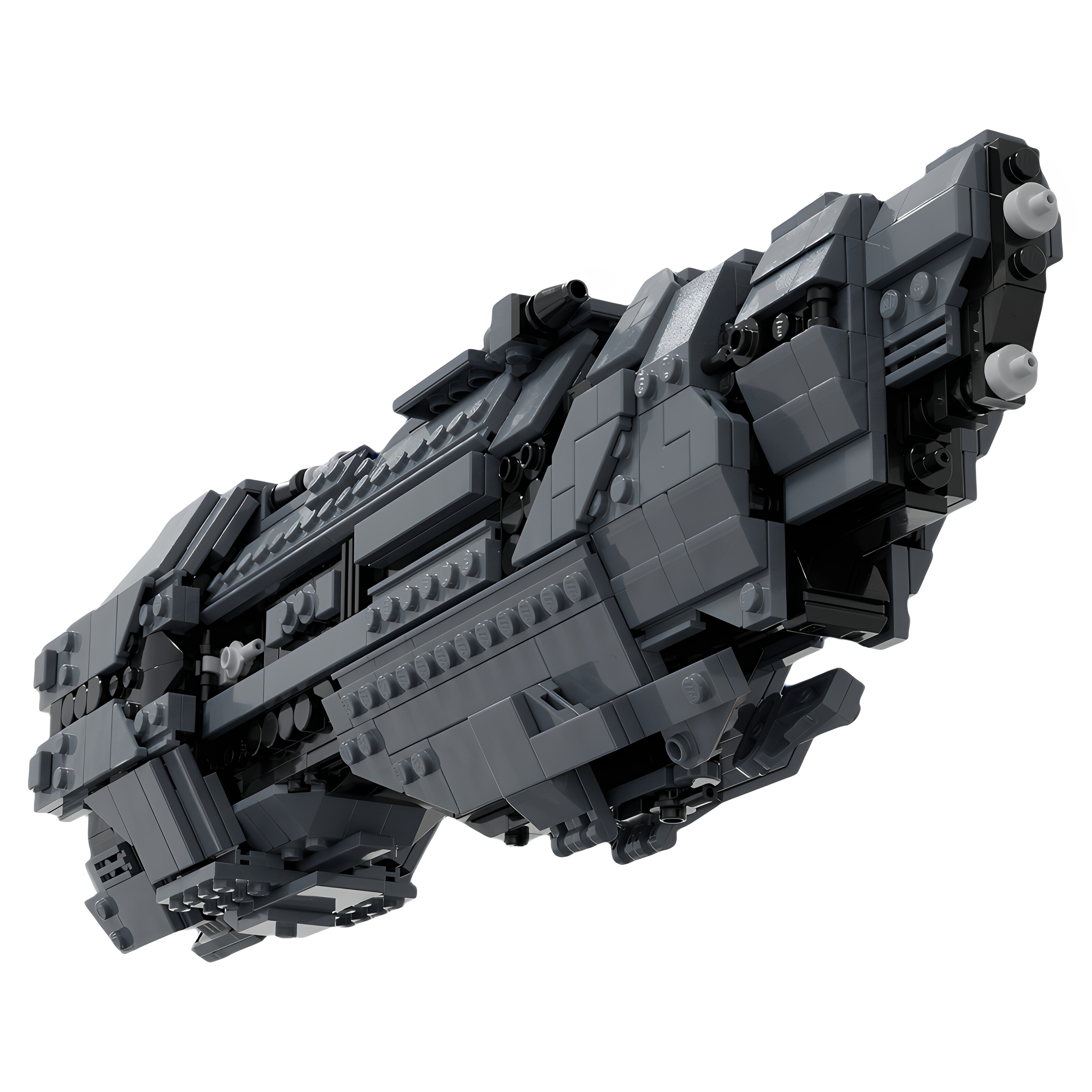 MOC-96748重型巡洋舰积木零件