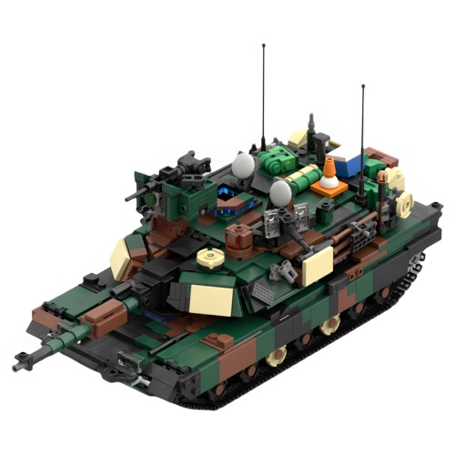 M1A2艾布拉姆斯坦克拼装