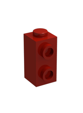 华志积木32952积木1x1x2 单侧带双凸点砖玩具配件零件拼装拼插