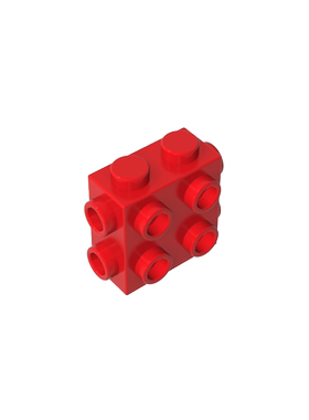 积木67329 1x2 三面凸点砖零件配件MOC定制DIY礼品玩具科教