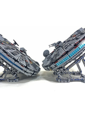 积木MOC-37615配有灵活的夹子和起落架