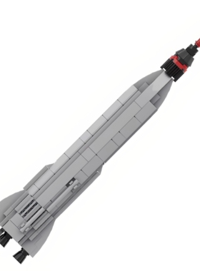 现货小颗粒MOC-36530宇宙神阿特拉斯号运载火箭航天积木益智模型