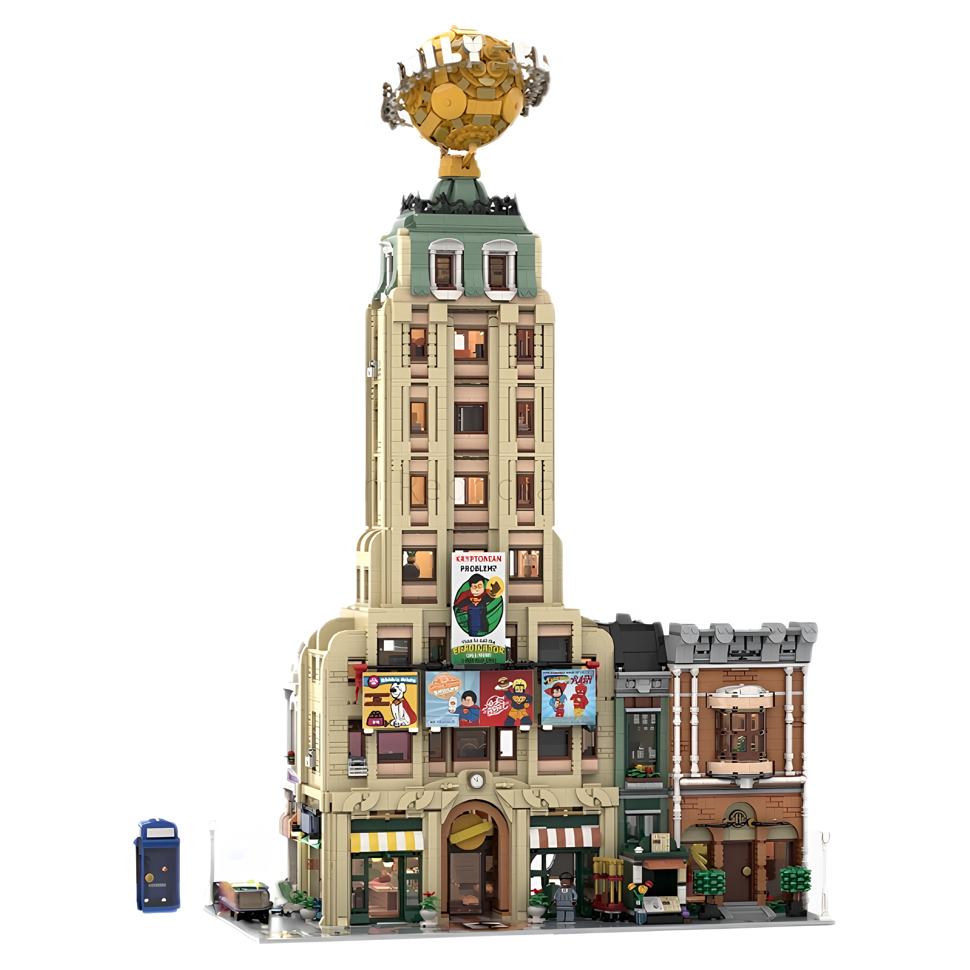 现货小颗粒MOC-216470星球大厦建筑大型积木益智玩具模型礼物摆件