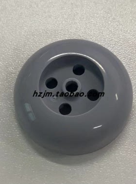 华志积木 79850 圆砖 4x4带2x2圆板凹槽米 弧形圆顶砖 国产小颗粒