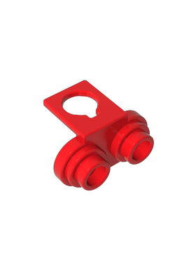 积木18986 双粒人仔背架 托架件零件配件MOC定制DIY礼品玩具科教