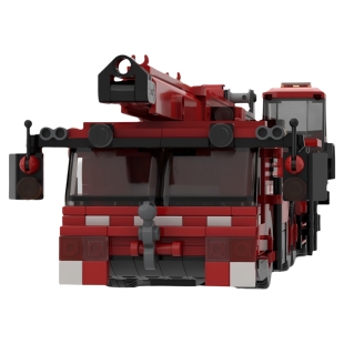 现货小颗粒MOC-23125起重机卡车积木益智玩具模型礼物摆件