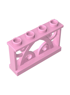 积木19121 1x4x2 花式 栏杆 围栏 栅栏零件配件MOC定制DIY礼品玩