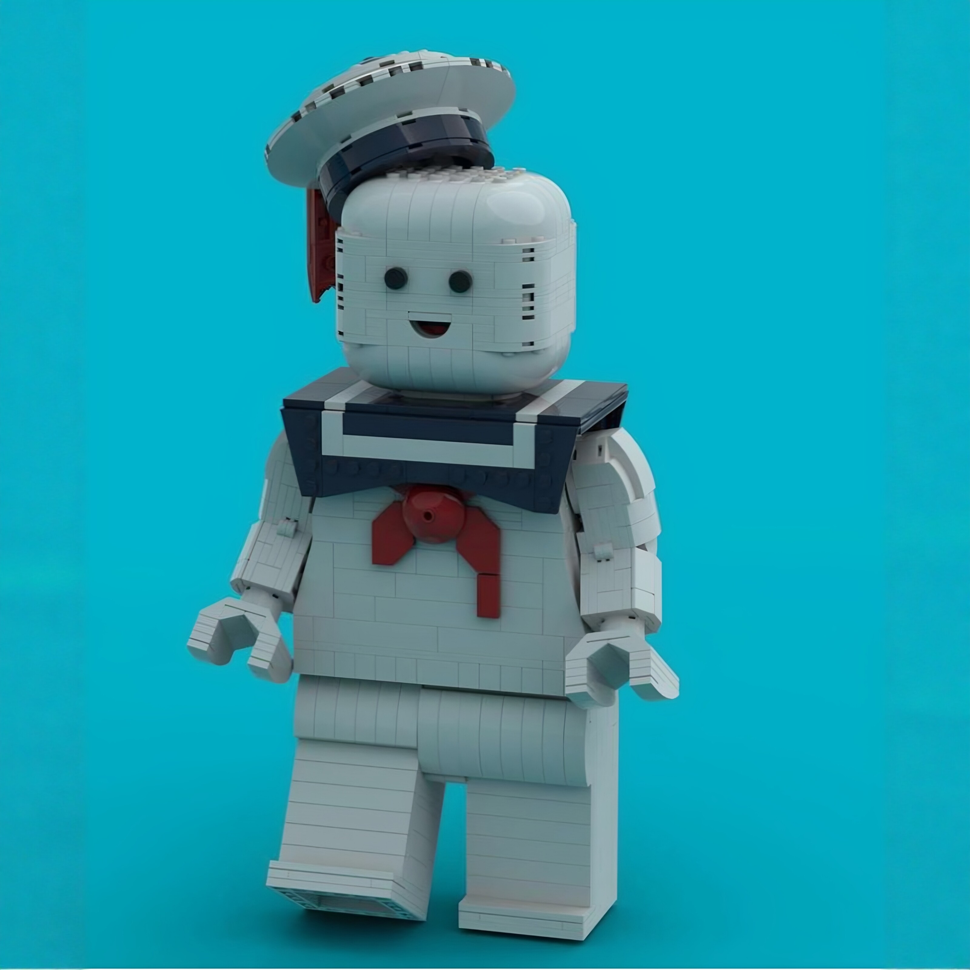 现货小颗粒MOC-50294捉鬼敢死队拼插大型人偶玩具积木模型摆件