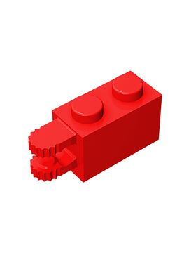 积木30540 1x2 单侧带铰链砖零件配件MOC定制DIY礼品玩具科教